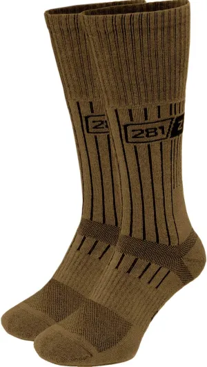 281Z Military Demi Season Breathable Mid Calf Uniform Boot Socks - Army Tactical Trekking Hiking - Outdoor Fishing Hunting