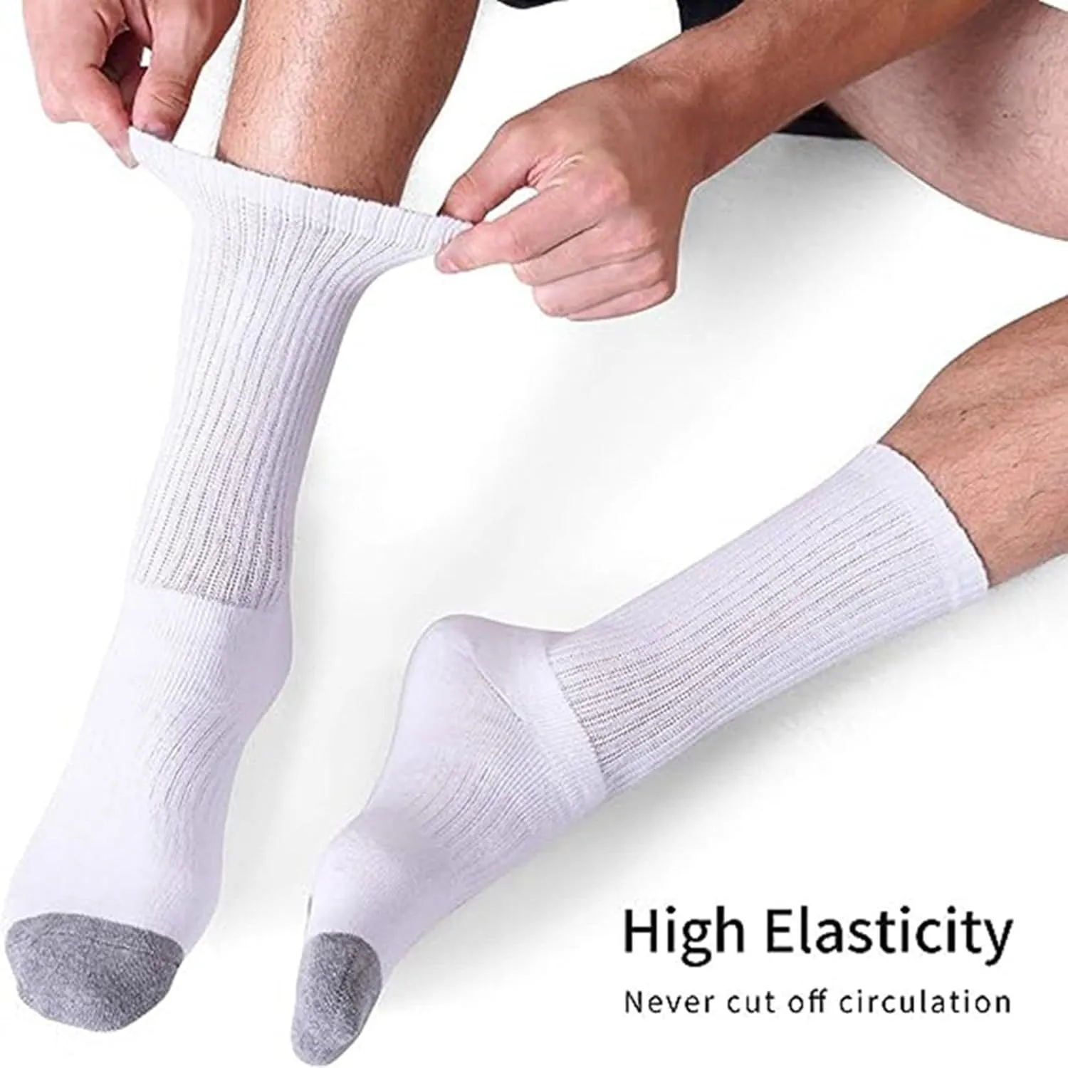 5 Pairs Ankle Socks for Women Men Massage Bottom Low Cut Socks Breathable Athletic Running Socks Arch Support