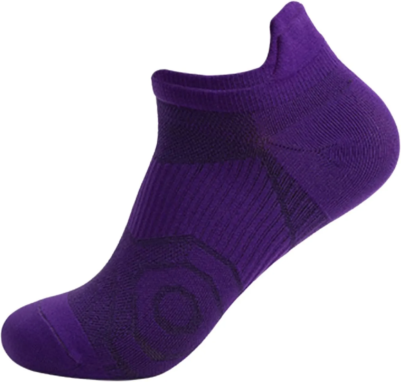 Ankle Socks Men Women Athletic Running Socks Low Cut Cushioned Moisture Wicking Sports Socks with Arch Compression