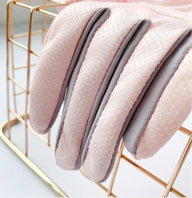 Anti-UV Cycling Non-Slip Elastic Touch Screen Flip Open Fingerless Ice Silk Gloves