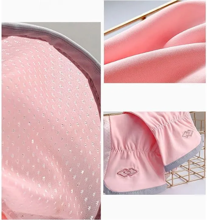 Anti-UV Cycling Non-Slip Elastic Touch Screen Flip Open Fingerless Ice Silk Gloves