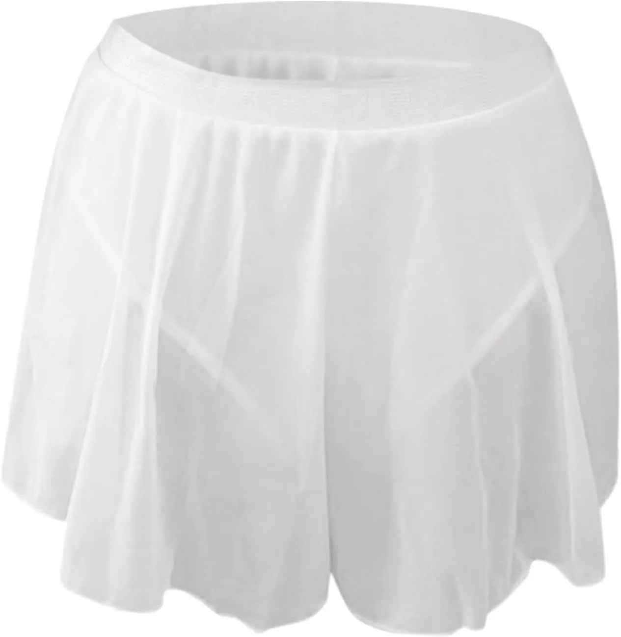 babydoll lingerie for women Mini Pleated Skirts for Women Mini Plaid Skirt Short Skirts a Line Skater Skirt for Lingerie Schoolgirl corset lingerie, Small, Zma-white