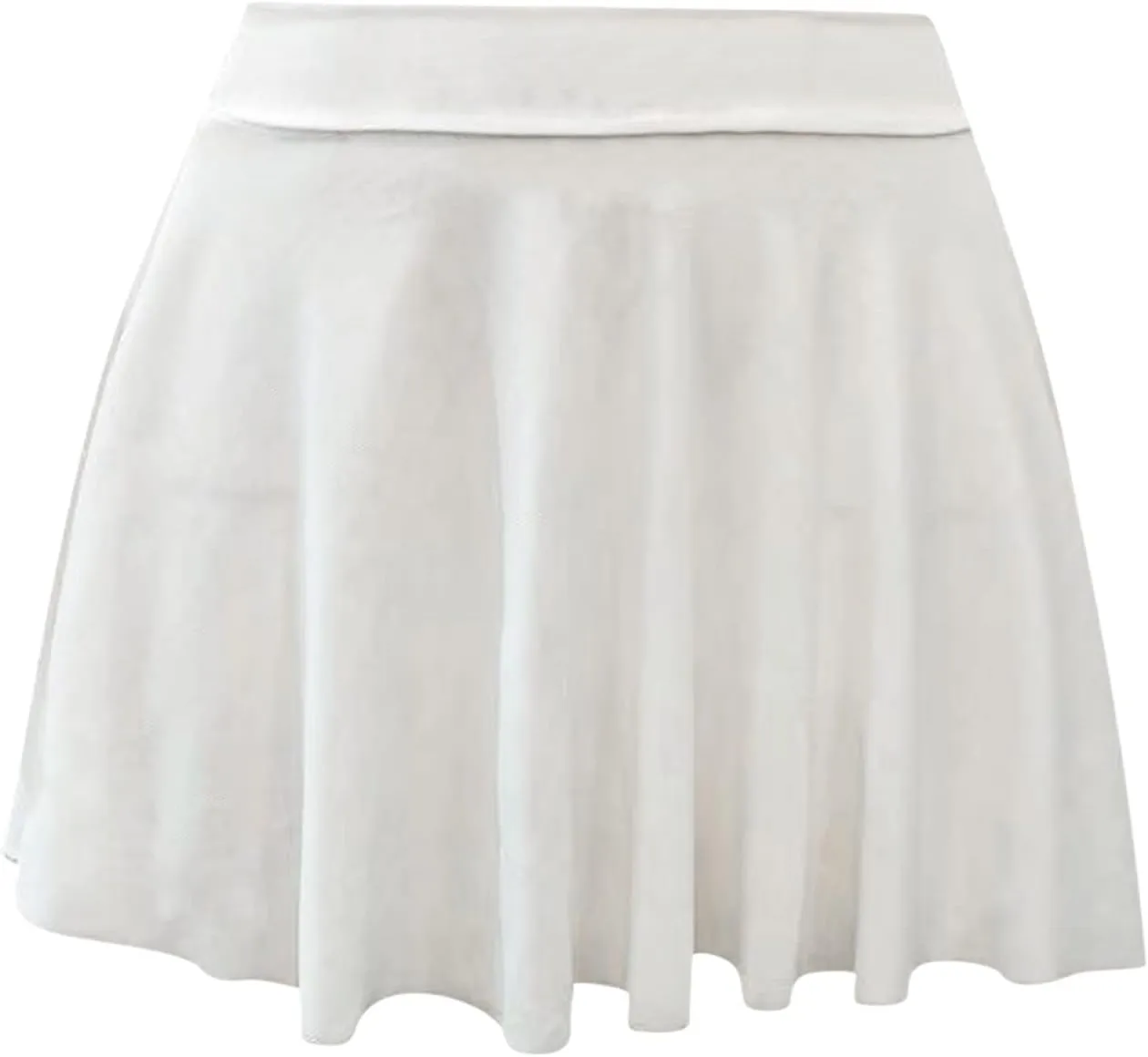 babydoll lingerie for women Mini Pleated Skirts for Women Mini Plaid Skirt Short Skirts a Line Skater Skirt for Lingerie Schoolgirl corset lingerie, X-Large, Zme-white