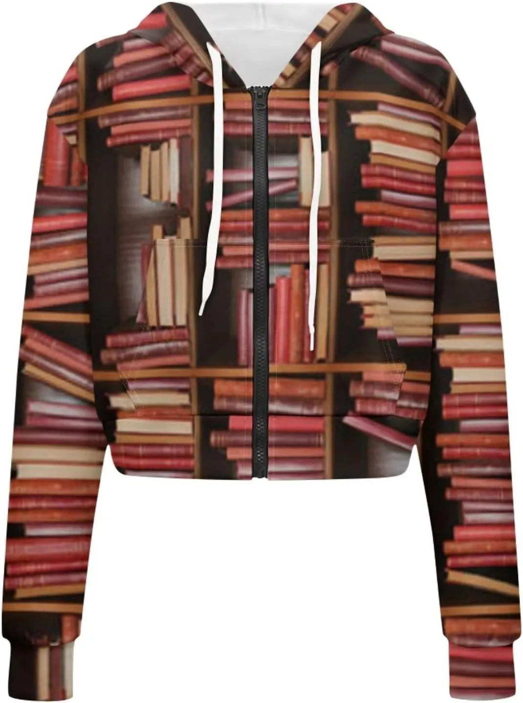 Belidome Women Zip Up Hoodie Sweatshirt Crop Jacket Plus Size Long Sleeve Fall Outfits