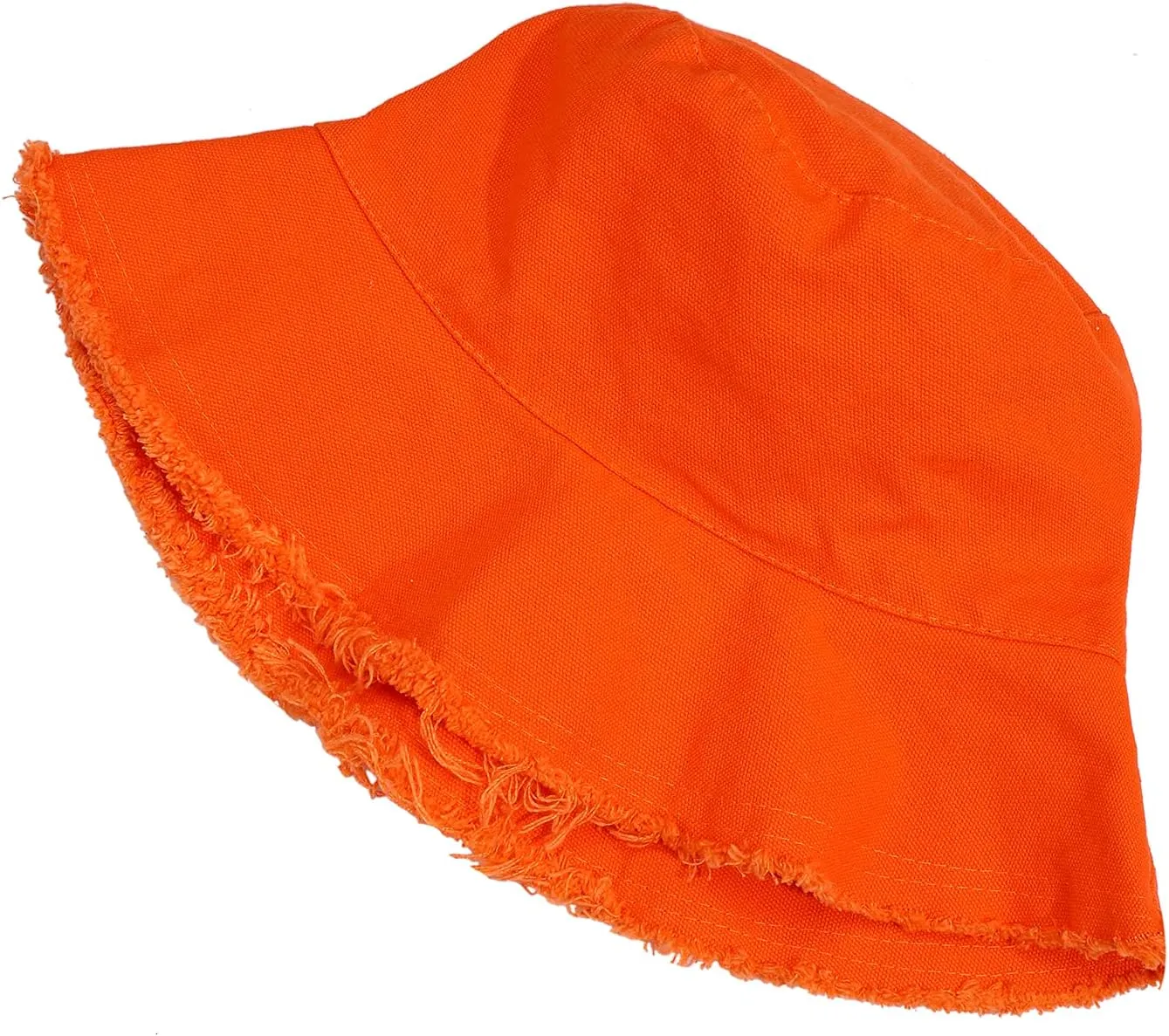 boderier Sun Hats for Women Summer Casual Wide Brim Cotton Bucket Hat Beach Vacation Travel Accessories