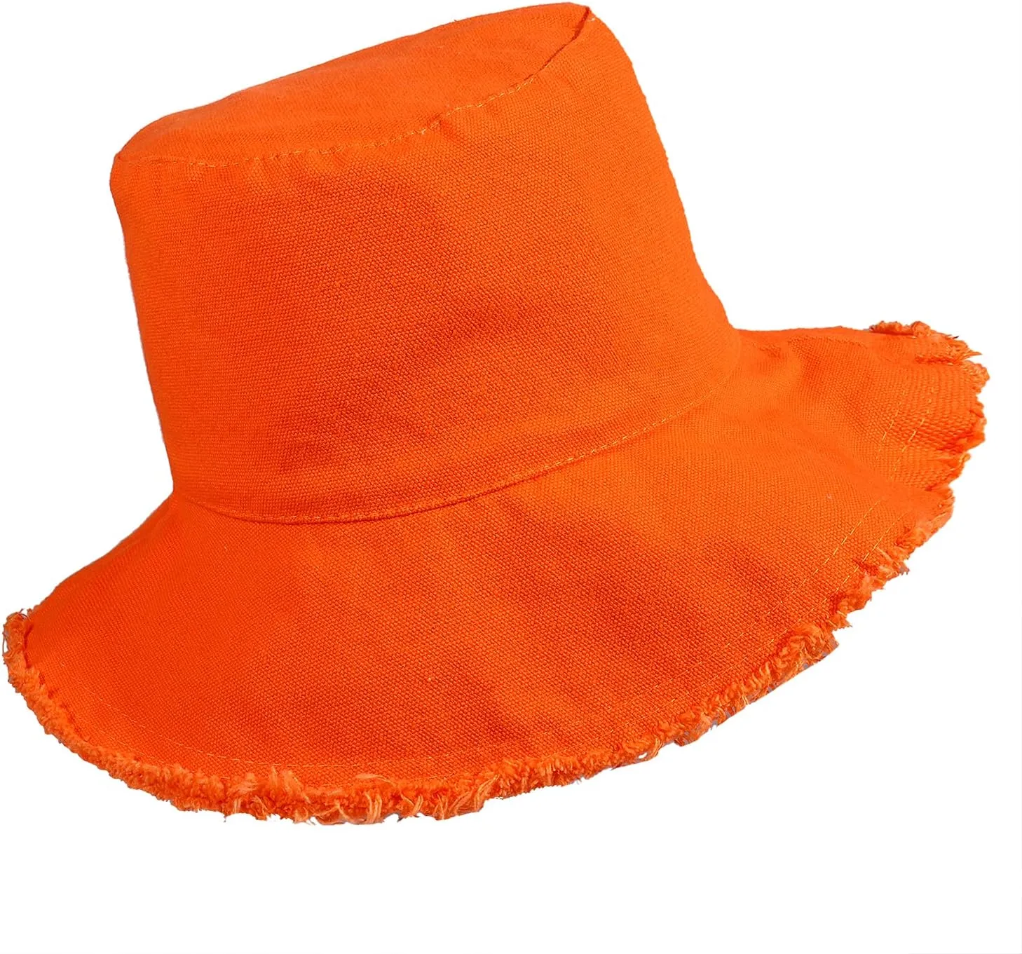 boderier Sun Hats for Women Summer Casual Wide Brim Cotton Bucket Hat Beach Vacation Travel Accessories