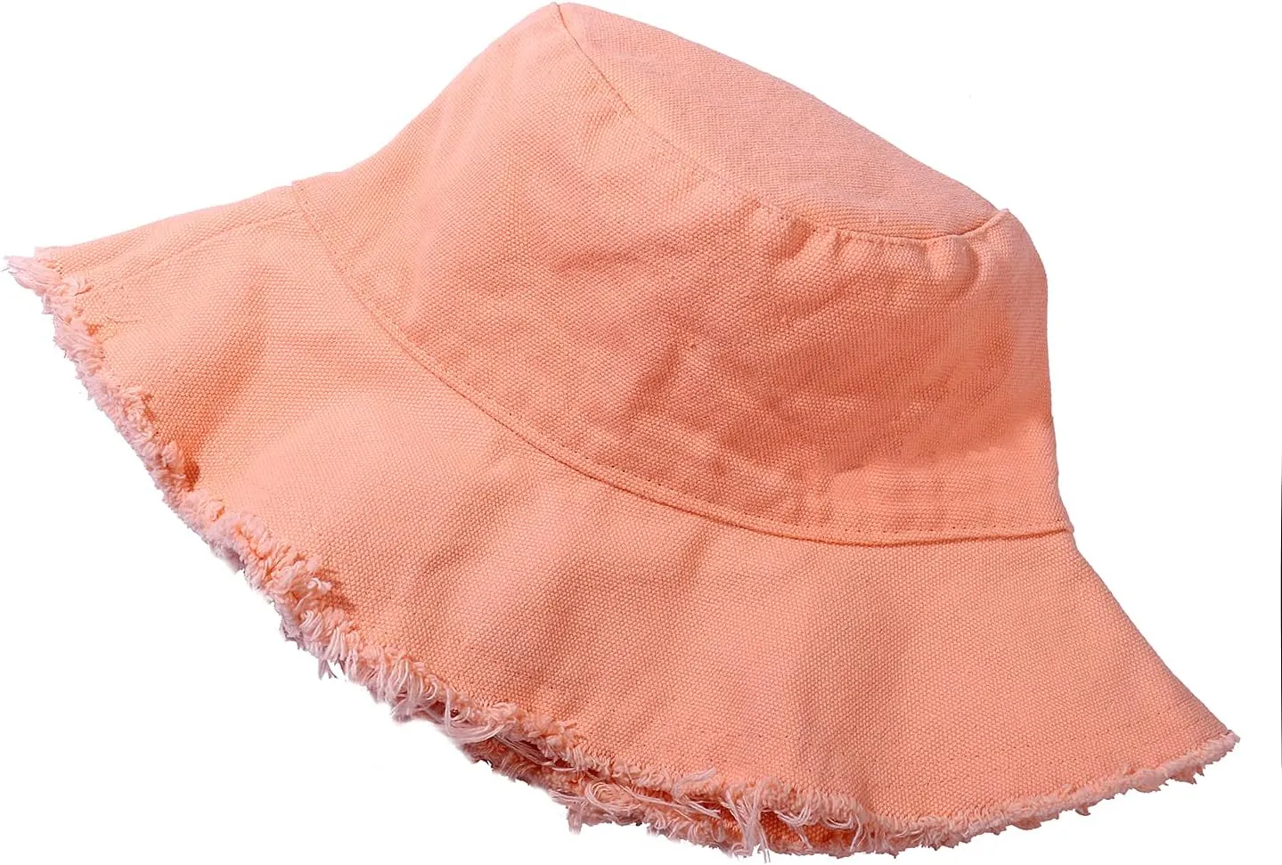 boderier Sun Hats for Women Summer Casual Wide Brim Cotton Bucket Hat Beach Vacation Travel Accessories