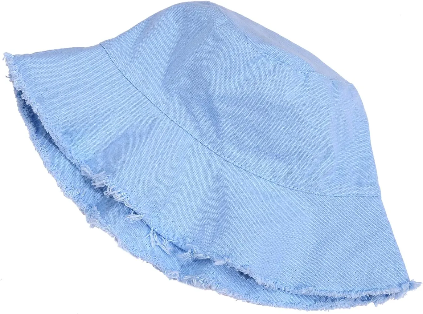 boderier Sun Hats for Women Summer Casual Wide Brim Cotton Bucket Hat Beach Vacation Travel Accessories