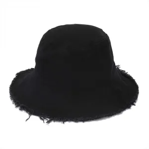boderier Sun Hats for Women Summer Casual Wide Brim Cotton Bucket Hat Beach Vacation Travel Accessories