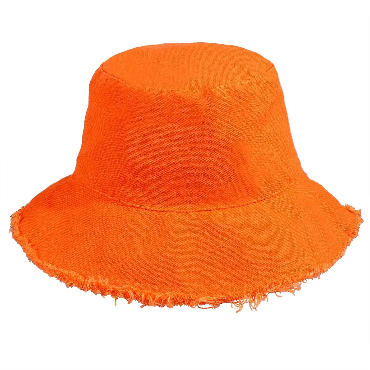 boderier Sun Hats for Women Summer Casual Wide Brim Cotton Bucket Hat Beach Vacation Travel Accessories