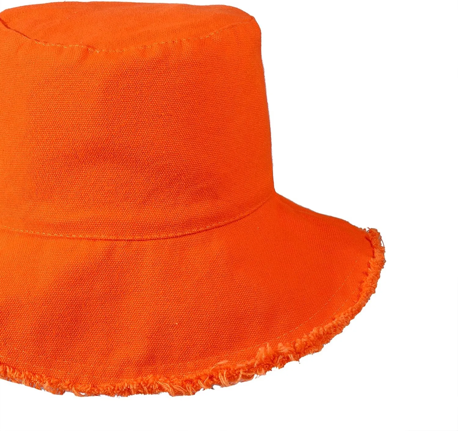 boderier Sun Hats for Women Summer Casual Wide Brim Cotton Bucket Hat Beach Vacation Travel Accessories