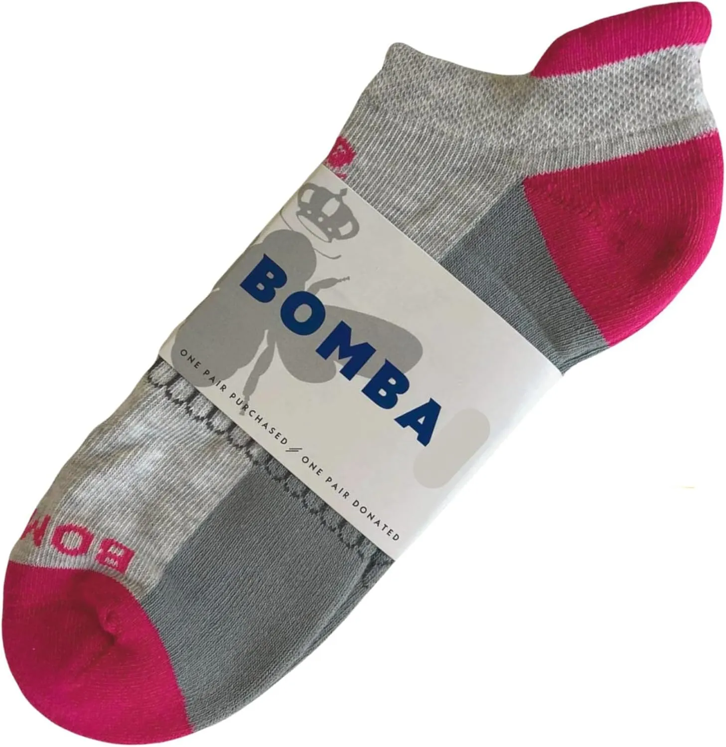 BOMBA s Women's Short Socks – 3 Pairs Small Low Ankle for Women | Non-Slip, Moisture-Wicking, Cotton No Show Socks for Running, Sports & Casual Wear – Sizes Medium