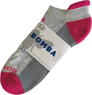BOMBA s Women's Short Socks – 3 Pairs Small Low Ankle for Women | Non-Slip, Moisture-Wicking, Cotton No Show Socks for Running, Sports & Casual Wear – Sizes Medium