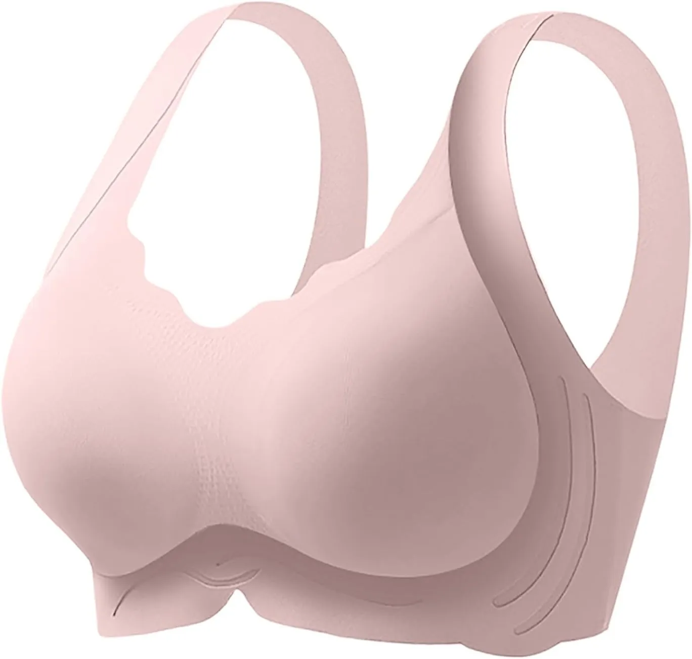 Bras for Women Push Up, No Underwire Bra Wireless Bras for Women Soft and Lightly Full Coverage Bras for Everyday