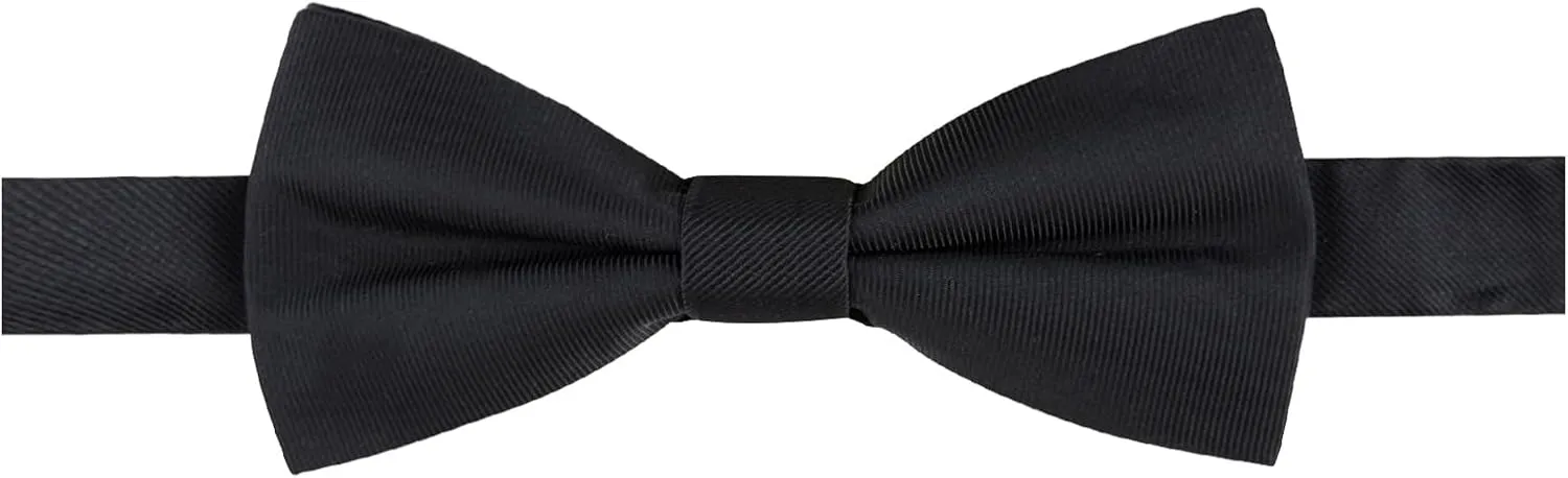 Calvin Klein Mens Unison Solid Pre-tied and To-tie Bow Ties