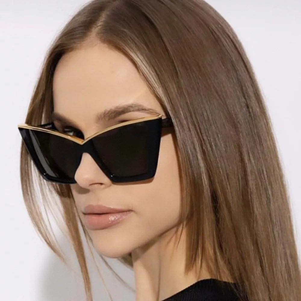Cat Eye Sunglasses Women Vintage Shades Luxury Sun Glasses UV400 Eyewear