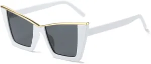 Cat Eye Sunglasses Women Vintage Shades Luxury Sun Glasses UV400 Eyewear