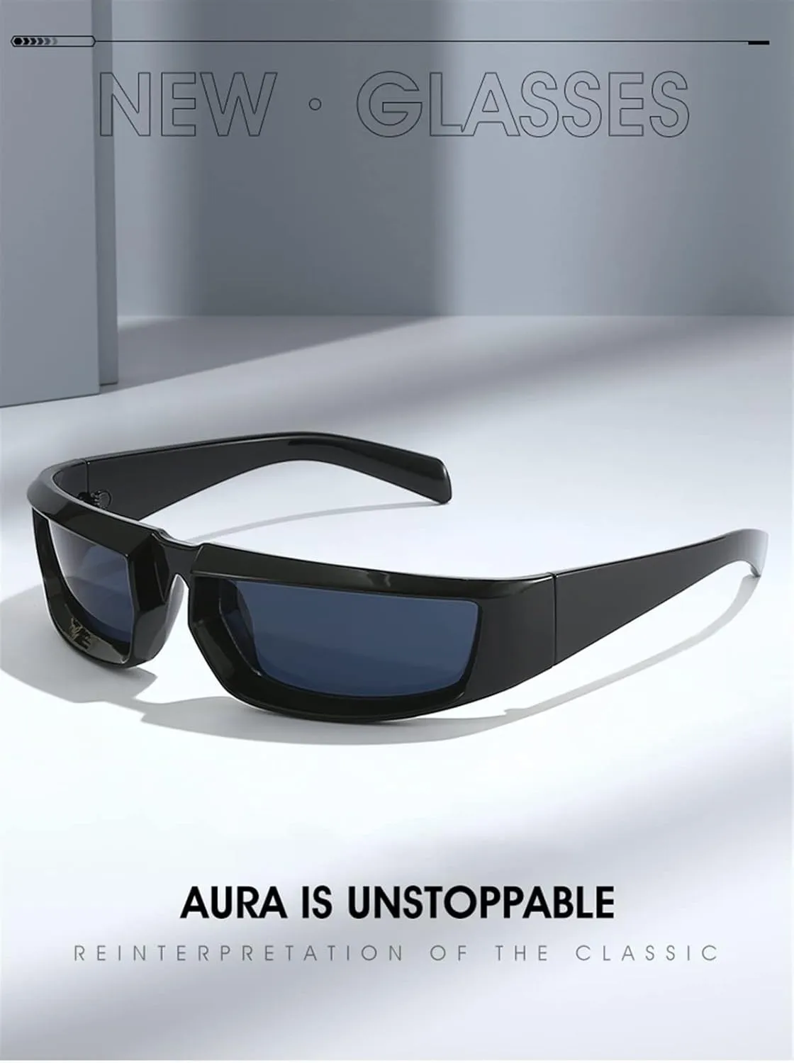 CHUANTEN-Men And Women Outdoor Sports Sunglasses Cycling Driving Trendy UV400 Sunglasses Gift