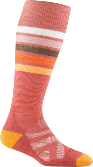 Darn Tough Women's Snowburst OTC Midweight Ski and Snowboard Sock (Style 8028) -