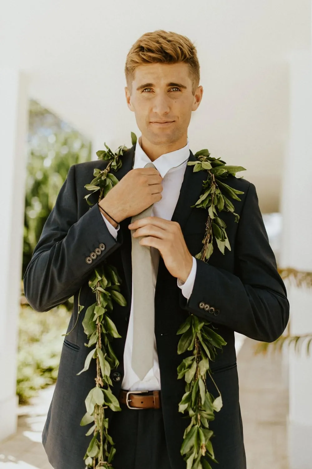 DAZI Men's Skinny Tie, Cotton Wool Linen Necktie, Great for Weddings, Groom, Groomsmen, Missions, Dances, Gifts.