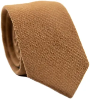 DAZI Men's Skinny Tie, Cotton Wool Linen Necktie, Great for Weddings, Groom, Groomsmen, Missions, Dances, Gifts.