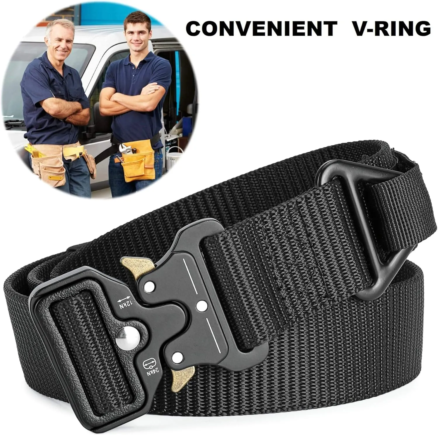 EMT Belt, 1.5 Inches EMT Belts for Men and Women, Quick Release Mens Belt Tactical