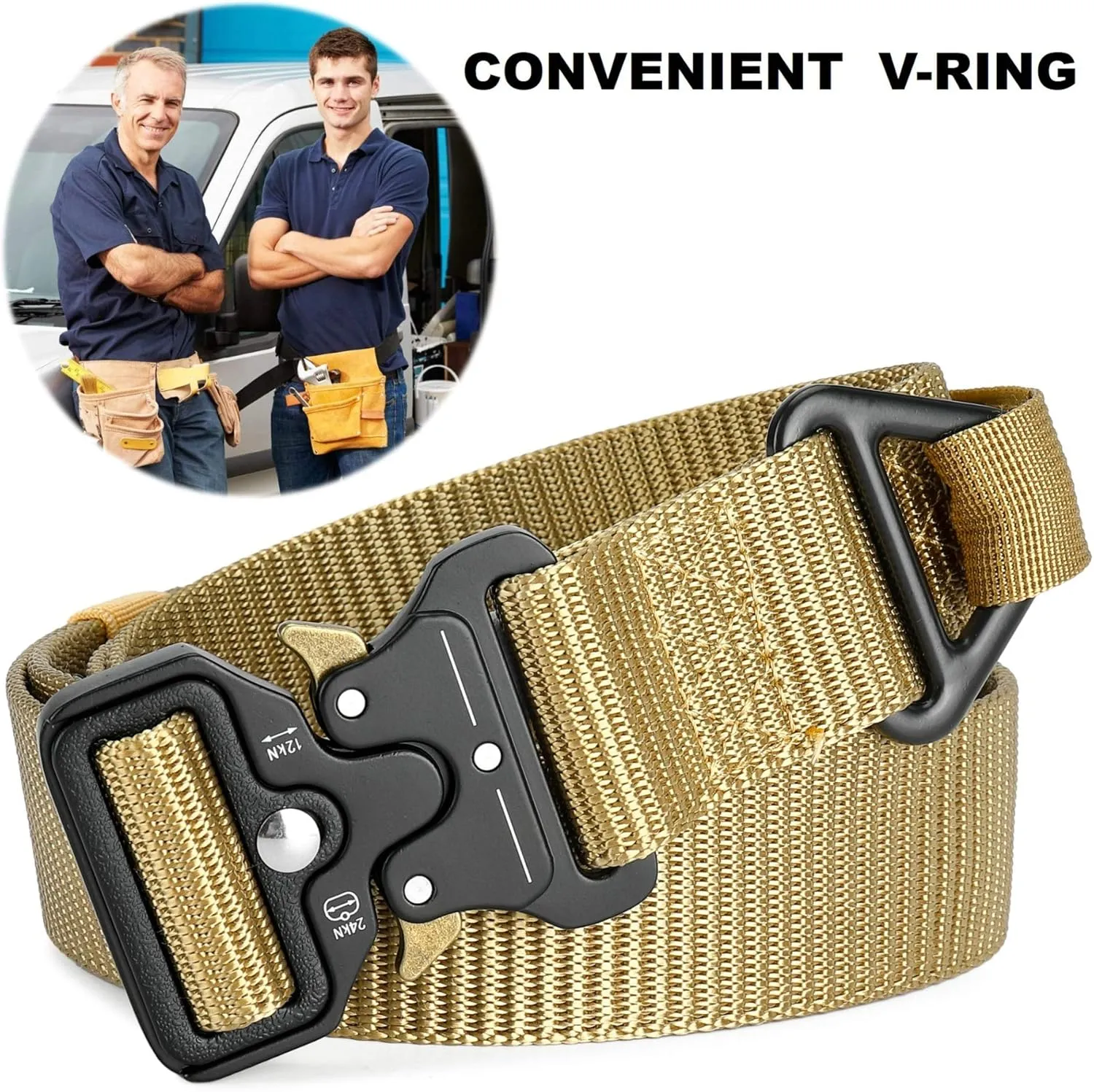 EMT Belt, 1.5 Inches EMT Belts for Men and Women, Quick Release Mens Belt Tactical