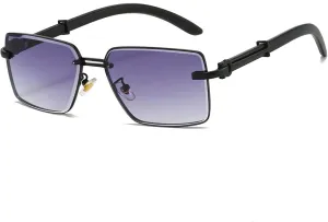 Fashion Men Vintage Gradient Multi-color Sun Glasses Trendy Retro Casual Shades