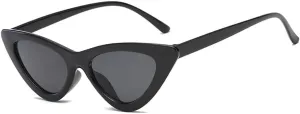 FBHLZ Women Cat Eye Sunglasses Retro women Narrow Cat Eye Sunglasses Goggles Retro Sun Glasses Summer Accessories