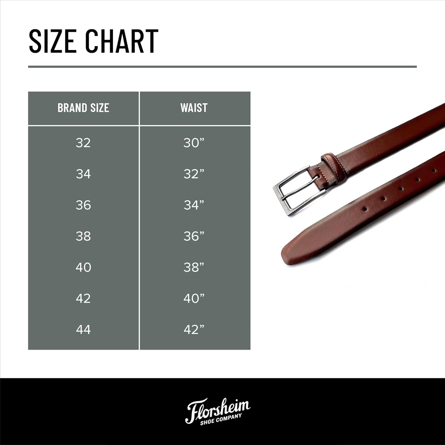 Florsheim Carmine 33mm Belt Mens
