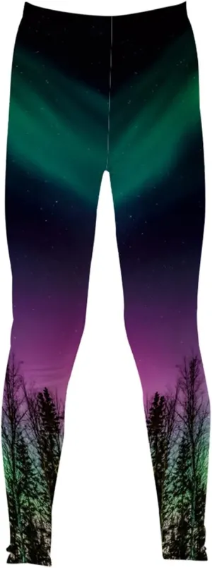 Girls' Printed Leggings Toddlers Active Stretch Leggings Little Kids Yoga Pants Performance Sports Tights