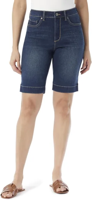 Gloria Vanderbilt Women's Amanda Bermuda High Rise Short Standard