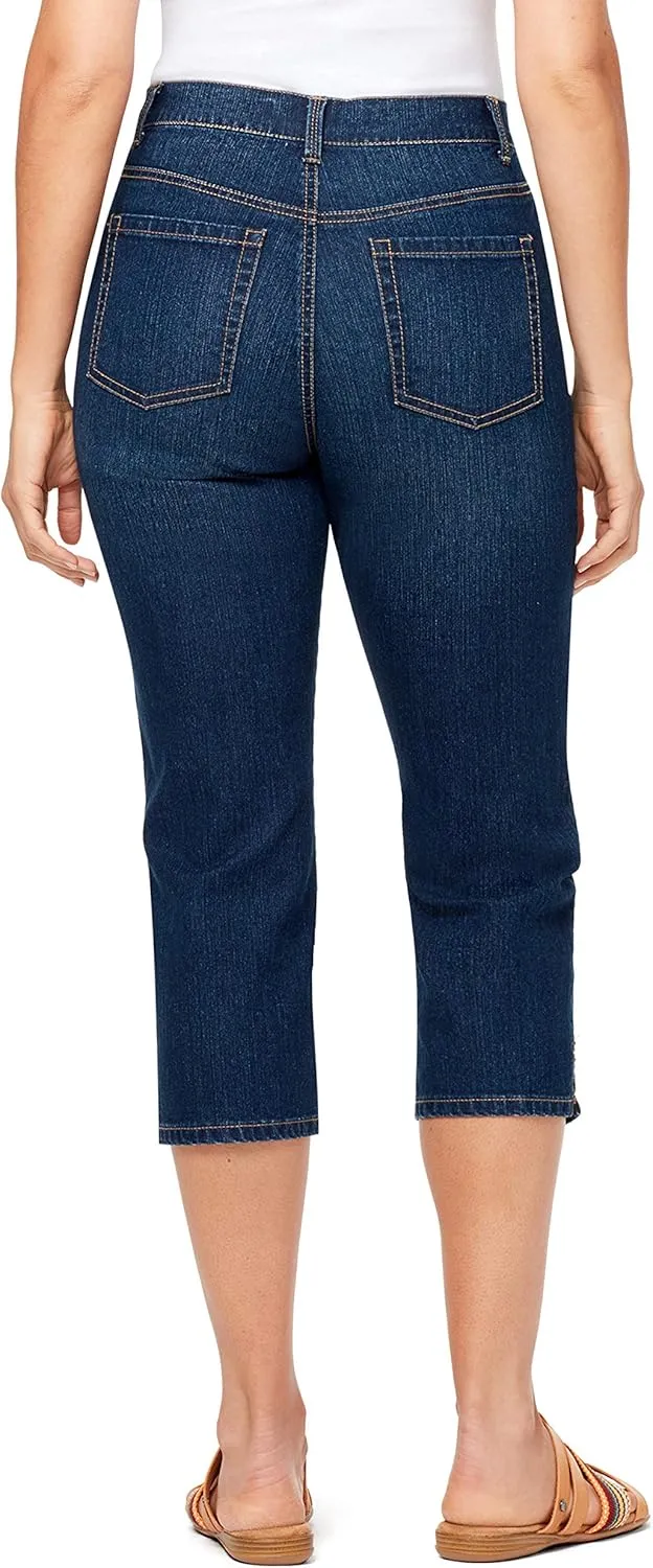 Gloria Vanderbilt Women's Amanda Capri Jean Petite
