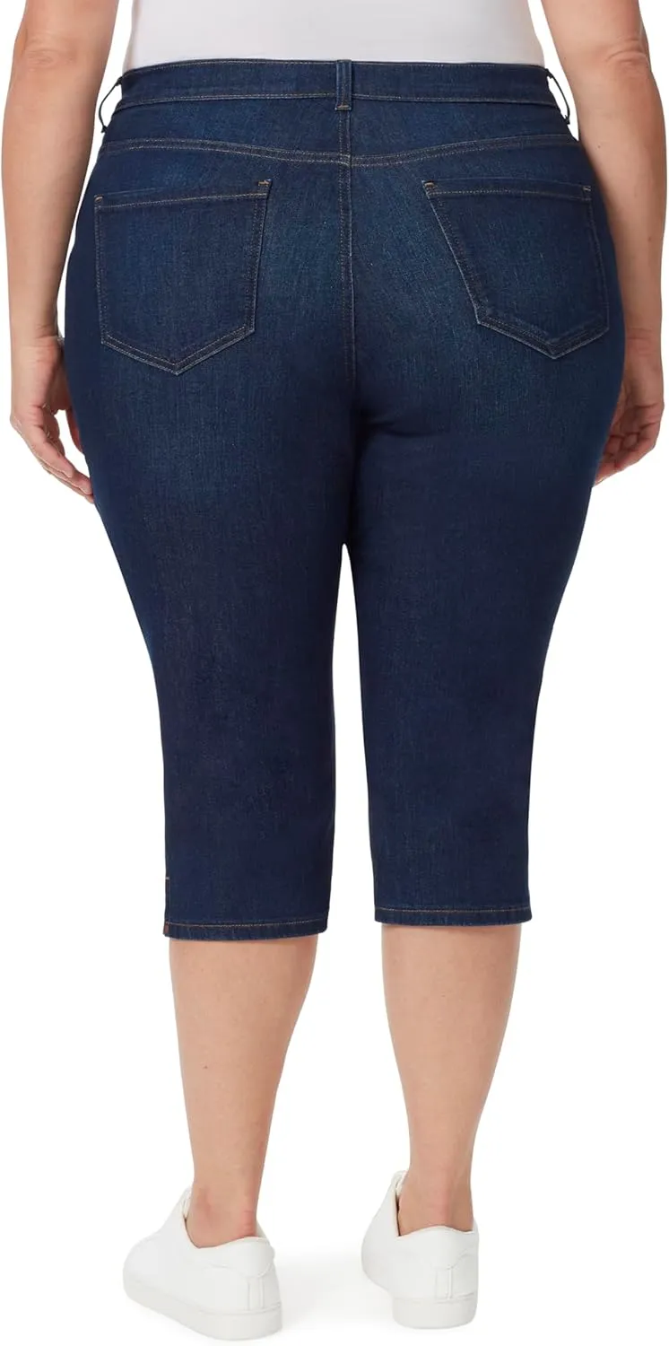 Gloria Vanderbilt Women's Amanda Capri Jean Plus Size