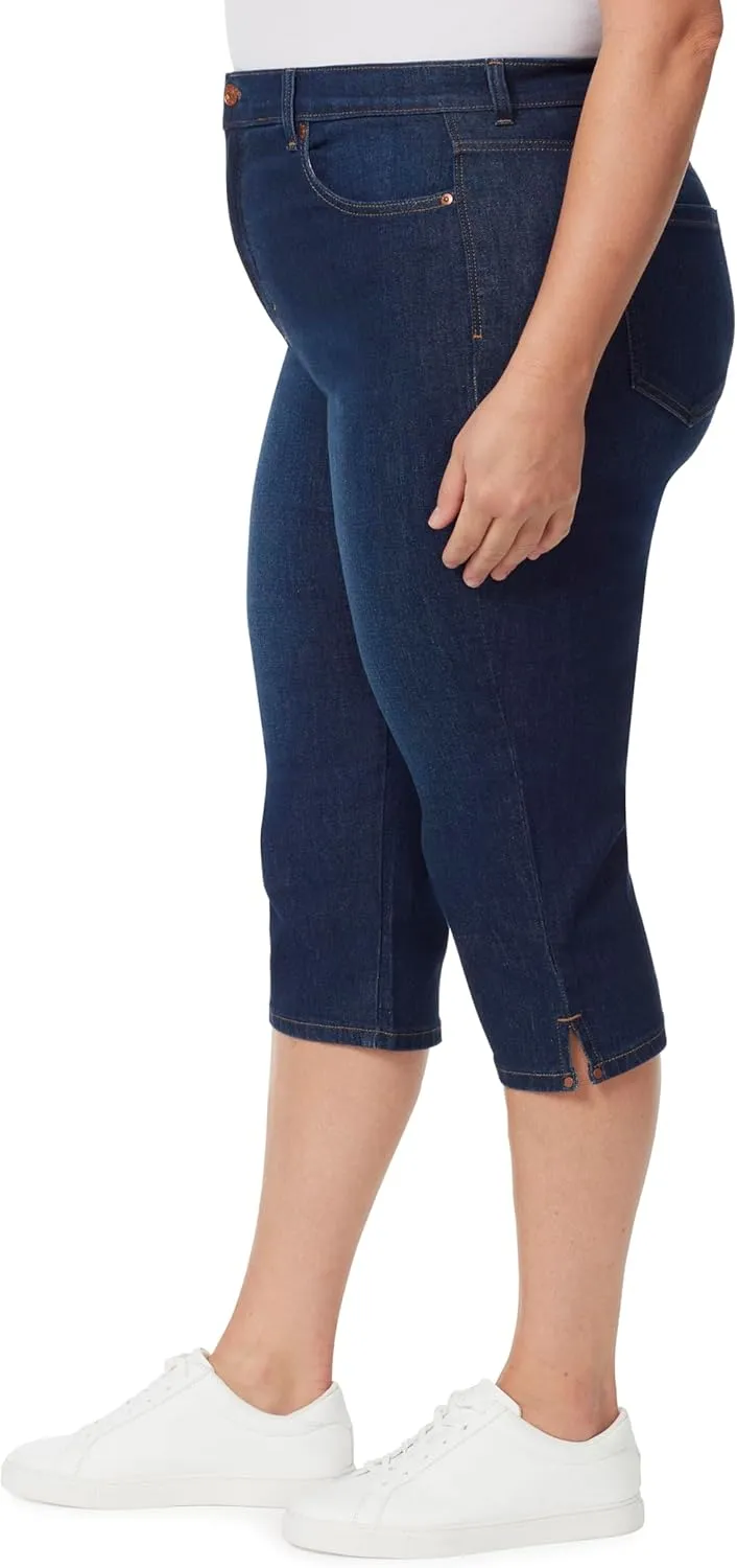 Gloria Vanderbilt Women's Amanda Capri Jean Plus Size