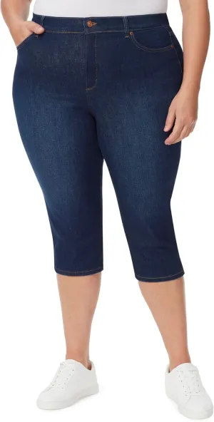 Gloria Vanderbilt Women's Amanda Capri Jean Plus Size