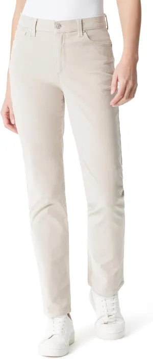 Gloria Vanderbilt Women's Amanda Corduroy High Rise Straight Leg Pant Standard