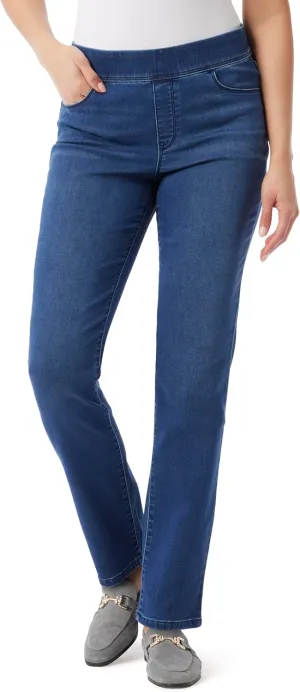 Gloria Vanderbilt Women's Amanda Pull on High Rise Jean Standard