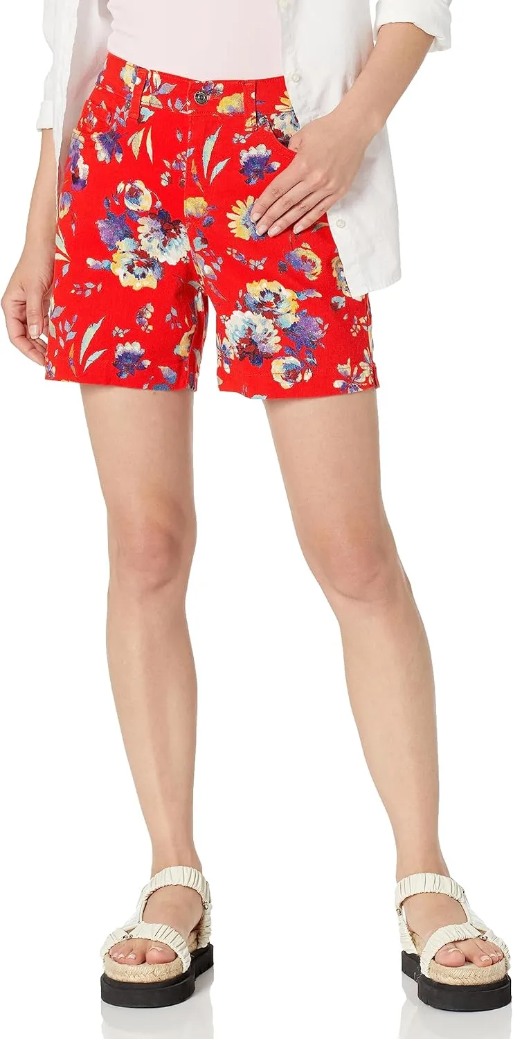 Gloria Vanderbilt Women's Petite Amanda Basic Jean Short