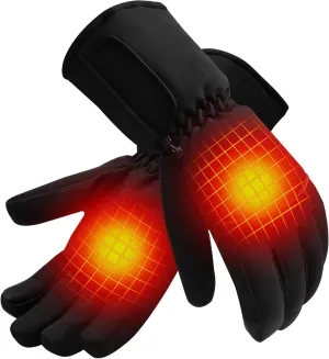 Heated Gloves for Men Women Rechargeable Battery Electric Hand Warmers Touchscreen Winter Hetaed Motorycle Gear for Motorcycle Fishing Hiking Cycling Skiing