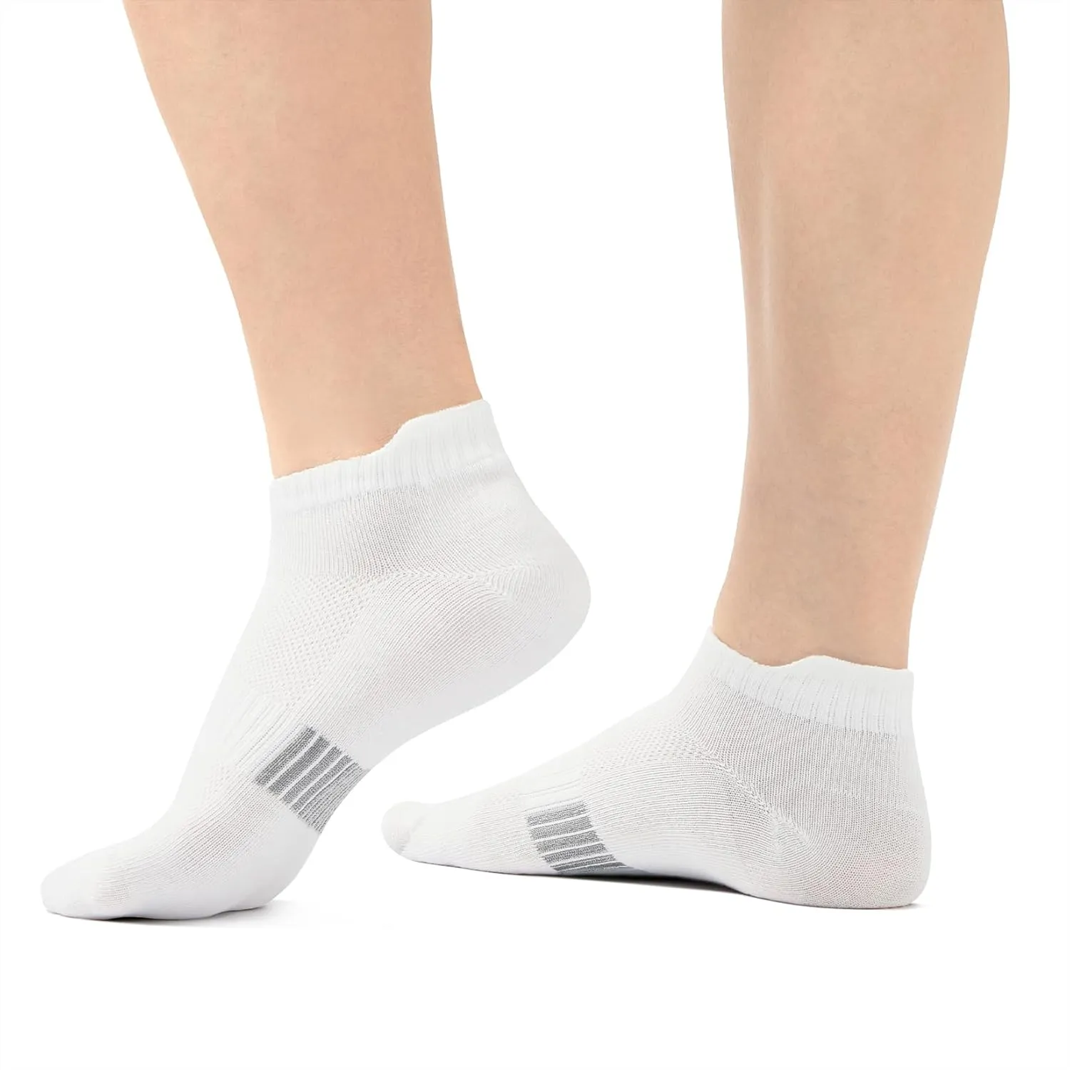 Komorebi Ankle Socks for Women Cushioned No Show Socks Womens Socks Athletic Socks Low Cut Socks with Heal Tab 5 Pairs