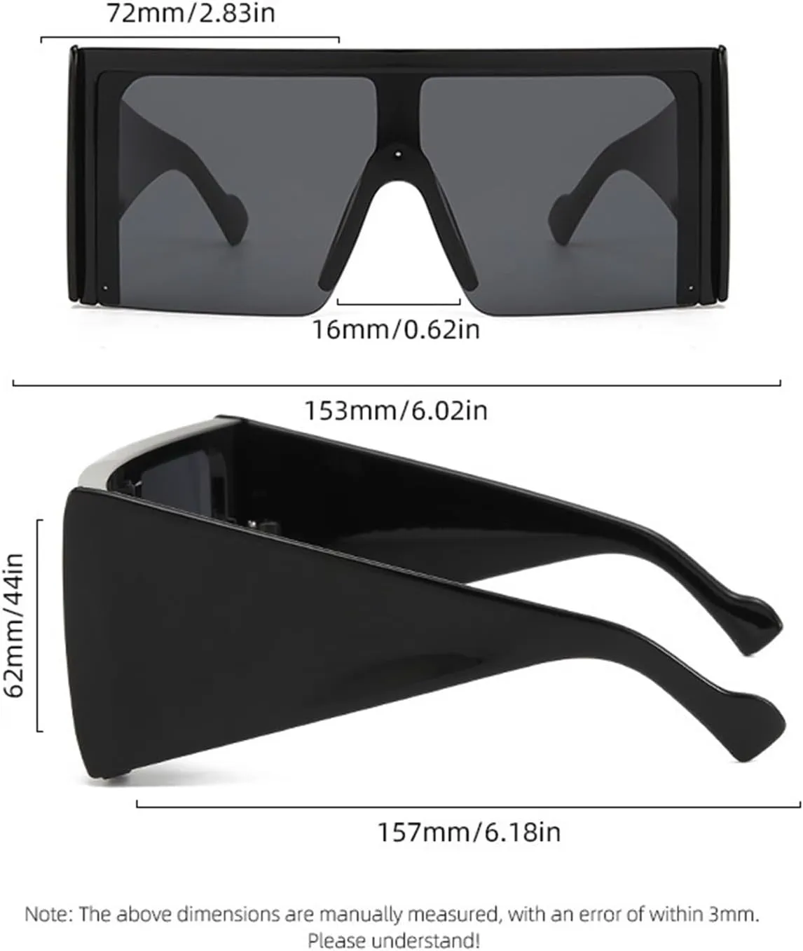 Large Frame Sports Sunglasses For Men And Women Outdoor Driver Riding Sun Glasses