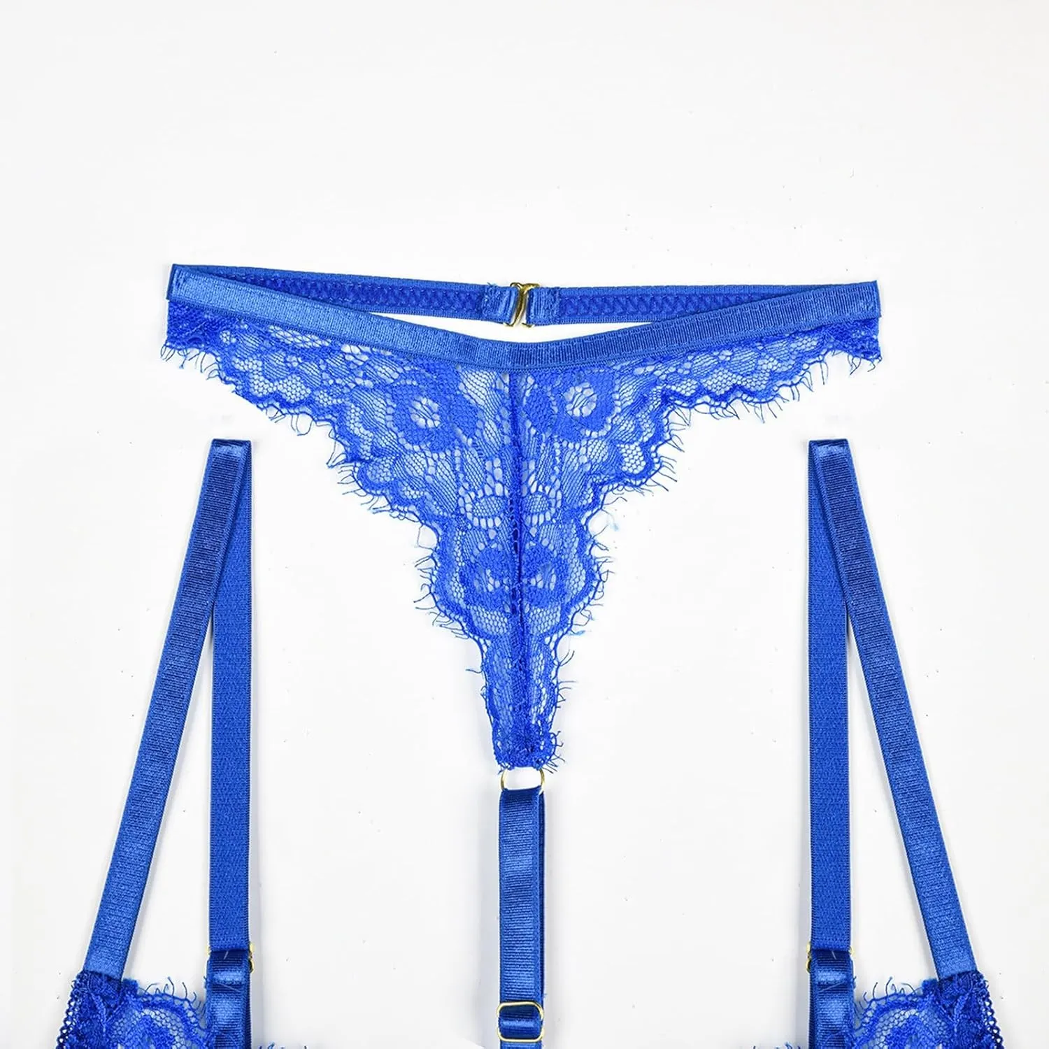 Lingerie Sets for Women Sexy Eyelash Crochet Garter Babydol Babydoll Bodysuit Flower Mesh Bralette,