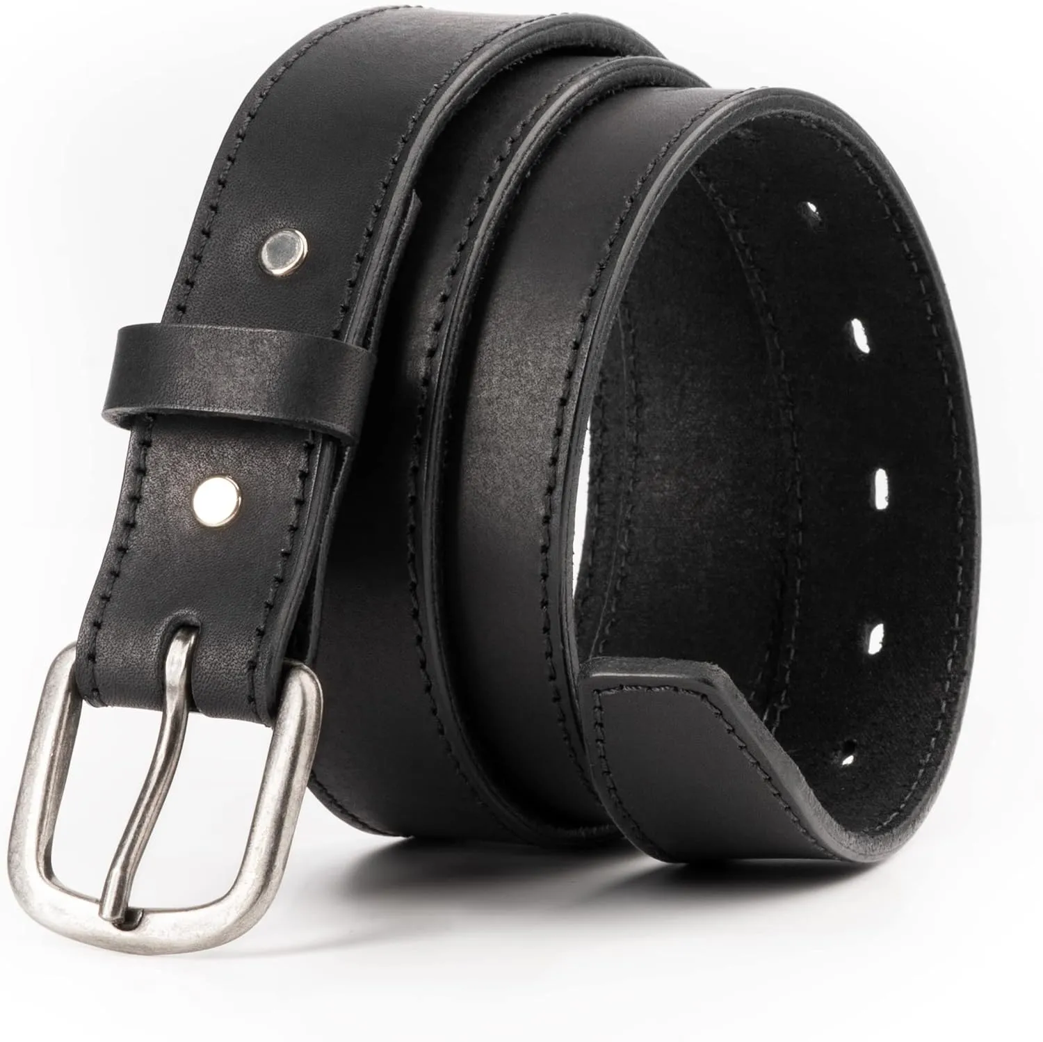 Main Street Forge The Executive Leather Belt | Made in USA | Men's Dress Belt | 1 1/4 Inch Belt