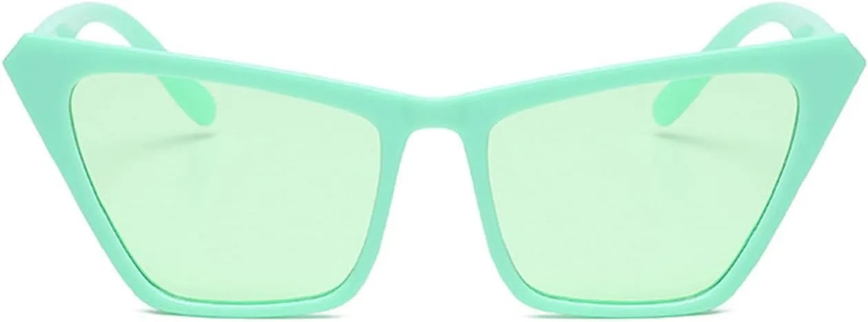 Melrose Sexy Cat Eye Sunglasses for Women Vintage Retro Cateye Frame Trendy Sun Glasses 13041