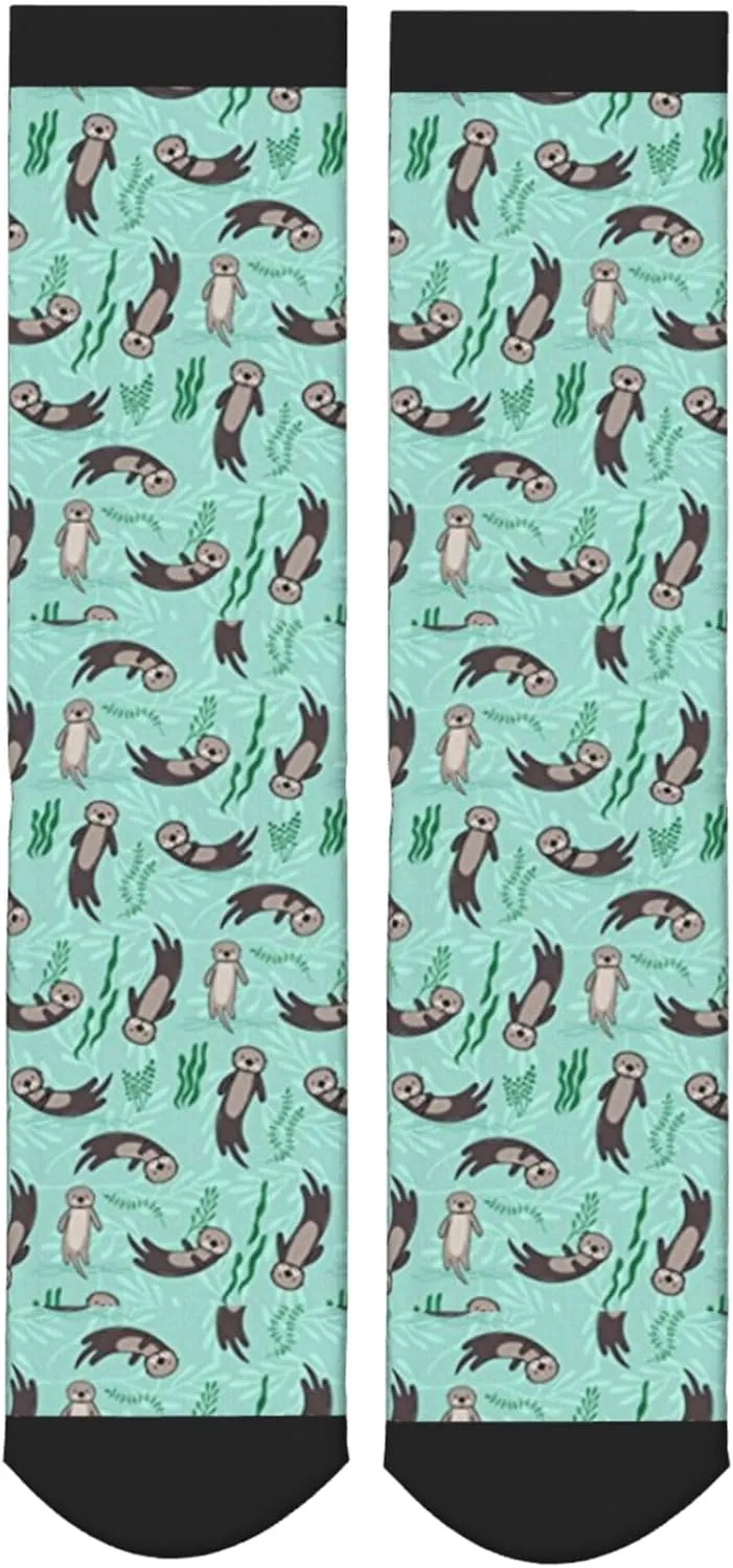 Men Women Casual Cool Cute Crazy Funny Athletic Sport Novelty Graphic Crew Socks