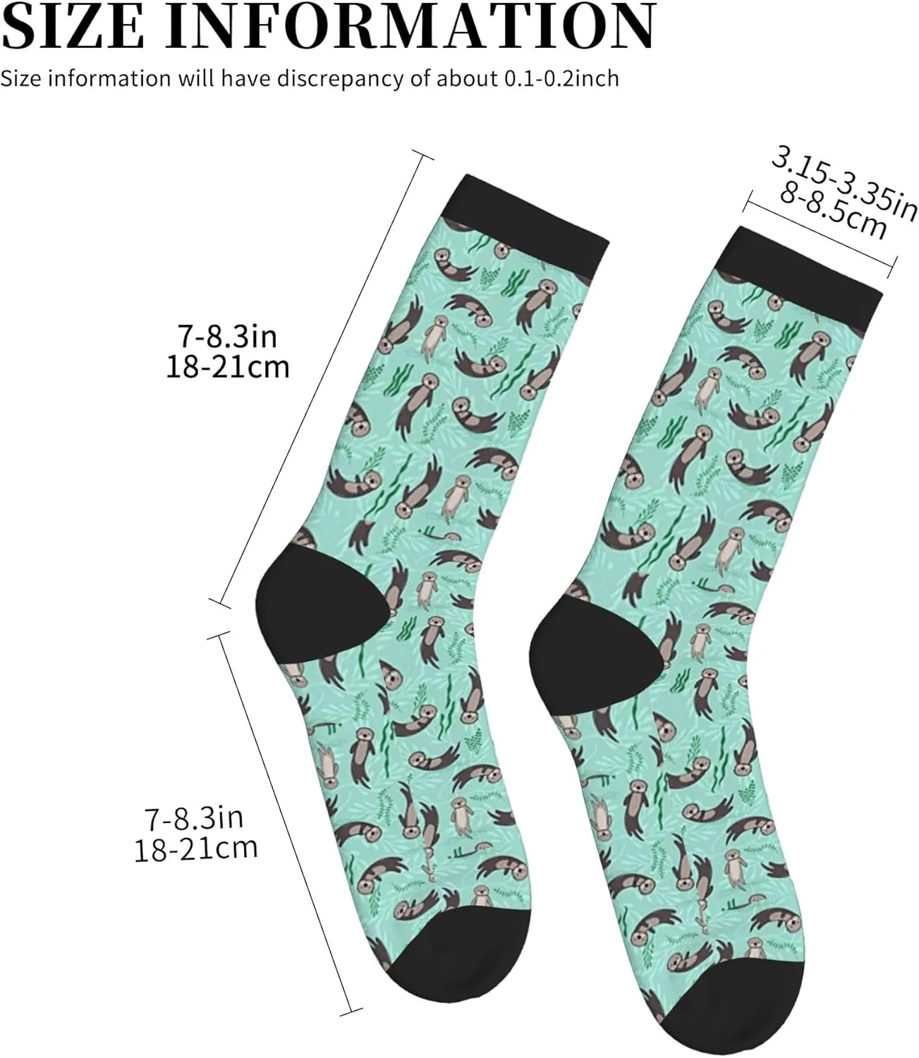 Men Women Casual Cool Cute Crazy Funny Athletic Sport Novelty Graphic Crew Socks