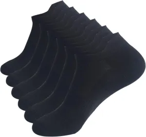 Mens Ankle Socks 3 Pairs Non Slip Inisible Low Cut Breathable Running Socks Casual Comfort Arch Support Sports Socks