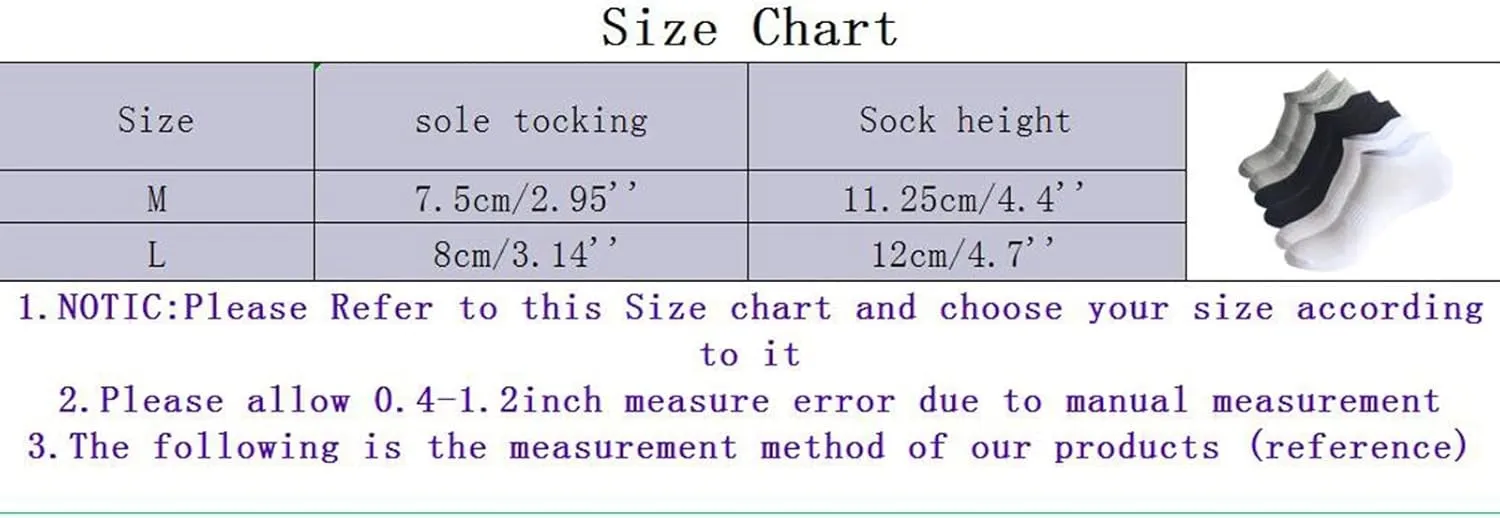 Mens Ankle Socks 3 Pairs Non Slip Inisible Low Cut Breathable Running Socks Casual Comfort Arch Support Sports Socks