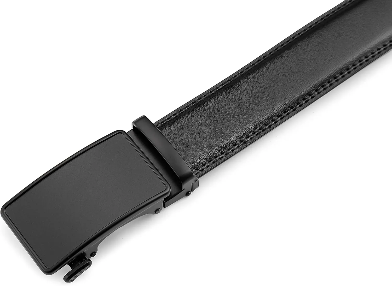 Men's Belt,Ratchet Dress Belt with Automatic Buckle Brown/Black-Trim to Fit-35mm wide